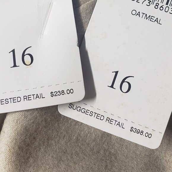 Dana Buchman Wool / cashmere Suit. Made in Italy designer NWT - Picture 7 of 12